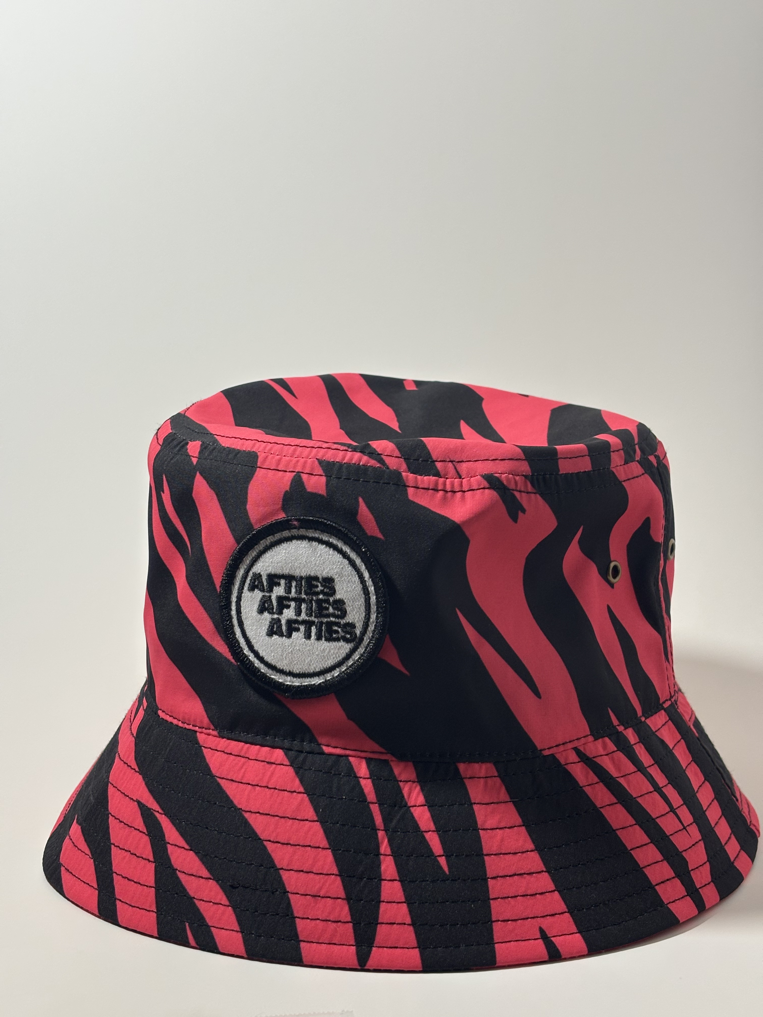 Pink and Black Zebra Bucket Hat